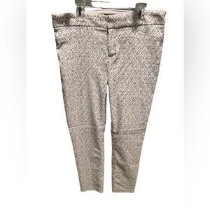 Crosby Madison slacks in grey and white